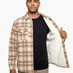 Husky Pánská flanelová košile Givi M beige Velikost: XL