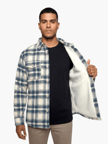 Husky Pánská flanelová košile Givi M blue Velikost: XXXL