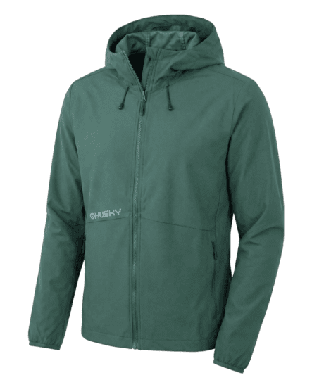 Husky Pánská softshell bunda Silvo M green Velikost: XL