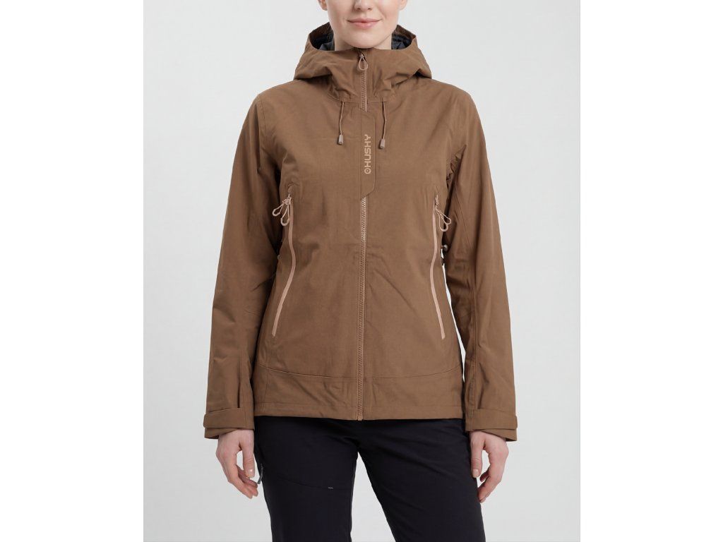Husky Dámská outdoor bunda Nakama L beige Velikost: L - Obrázek 2