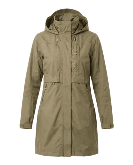 Husky Dámský hardshell kabát Nestia L khaki Velikost: XXL