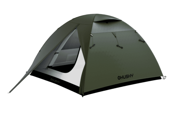Husky Lehký turistický stan pro 3 osoby Beast 3 dark green Velikost: OneSize - Obrázek 2