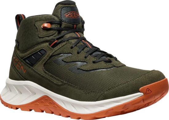 Keen HIGHTRAIL MID WP MEN forest night/gold flame Velikost: 43