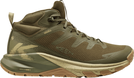 Keen TARGHEE APEX MID WP MEN dark olive/khaki Velikost: 44
