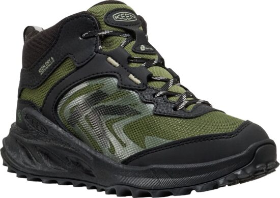 Keen ZIONIC MID WP YOUTH black/bronze green Velikost: 34 195208777936