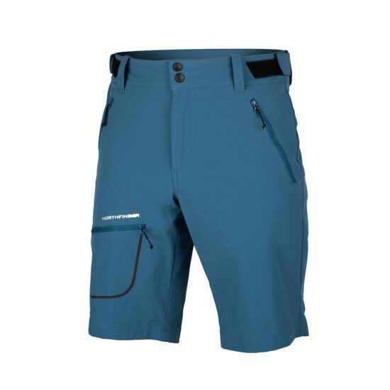 Northfinder ARIO pánské turistické šortky petrolblue BE-3525OR-2037 Velikost: L 8584153654737
