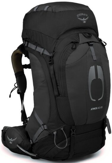 Osprey ATMOS AG 65 black Velikost: S/M