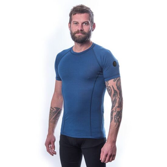 SENSOR MERINO AIR pánské triko kr.rukáv tm.modrá Velikost: L - Obrázek 2