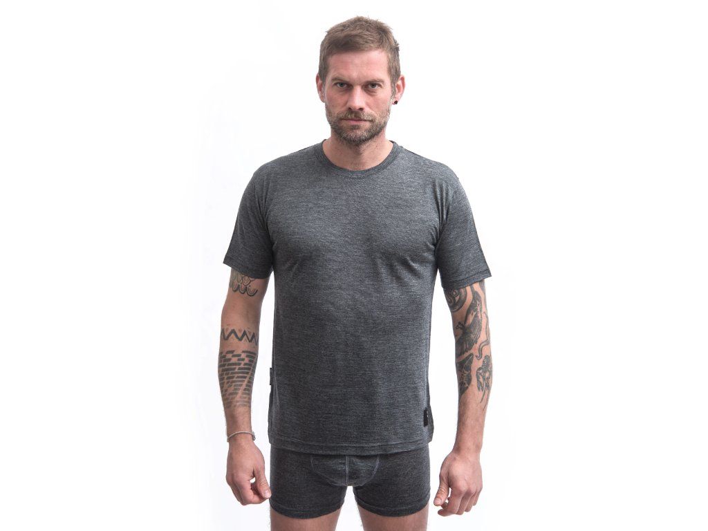 SENSOR MERINO LITE pánské triko kr.rukáv anthracite gray Velikost: L 8592837112350 - Obrázek 2