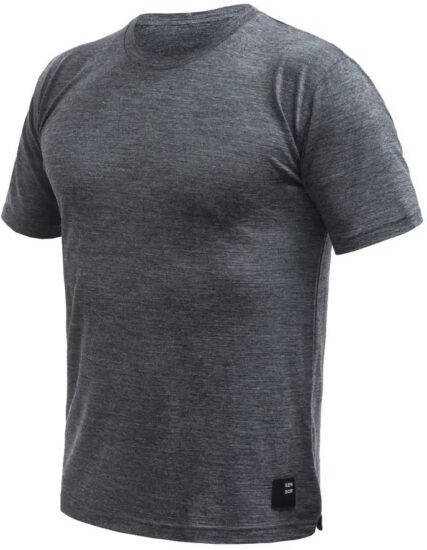 SENSOR MERINO LITE pánské triko kr.rukáv anthracite gray Velikost: S
