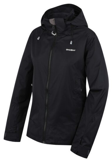 Husky Dámská hardshell bunda Nelory L black Velikost: XS
