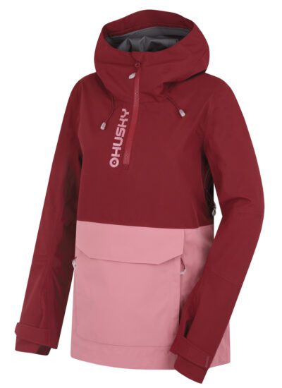 Husky Dámská outdoor bunda Nabbi L bordo/pink Velikost: XS