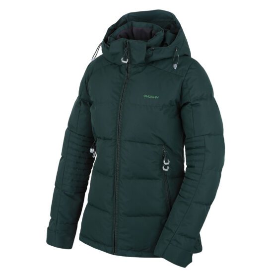 Husky Dámská plněná zimní bunda Norel L dark green Velikost: XS