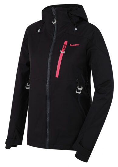 Husky Dámská softshell bunda Sauri L black Velikost: XS