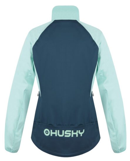Husky Dámská softshell bunda Suli L mint/turquoise Velikost: XS - Obrázek 2