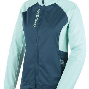 Husky Dámská softshell bunda Suli L mint/turquoise Velikost: XS