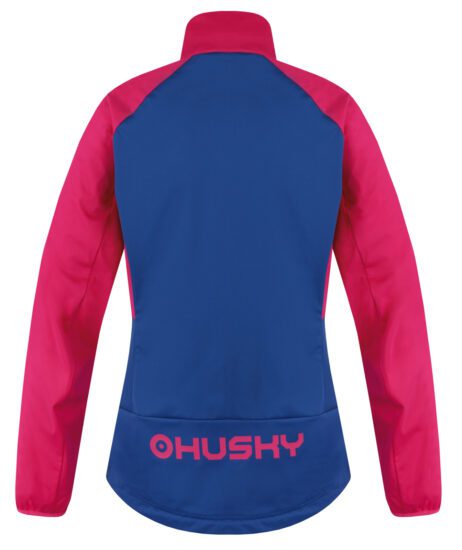 Husky Dámská softshell bunda Suli L pink/blue Velikost: M - Obrázek 2