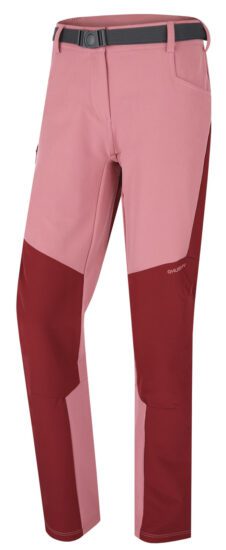 Husky Dámské outdoor kalhoty Keiry L bordo/pink Velikost: XXL