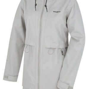 Husky Dámský hardshell kabát Nevr L lt. grey Velikost: XS