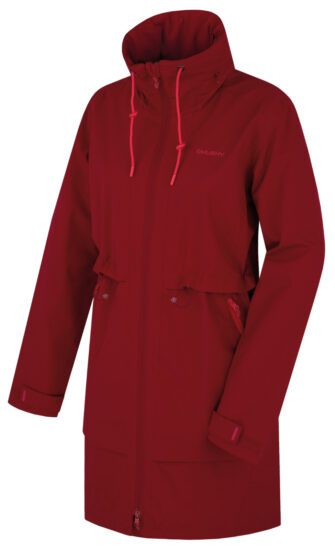 Husky Dámský hardshell kabát Nevr L magenta Velikost: XS