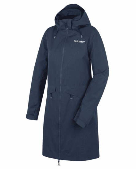 Husky Dámský hardshell kabát Nua L dark blue Velikost: XL