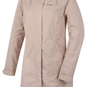 Husky Dámský hardshell kabát Nut L beige Velikost: XS