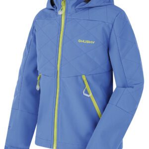 Husky Dětská softshell bunda Salex K blue Velikost: 152