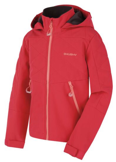 Husky Dětská softshell bunda Salex K pink Velikost: 122