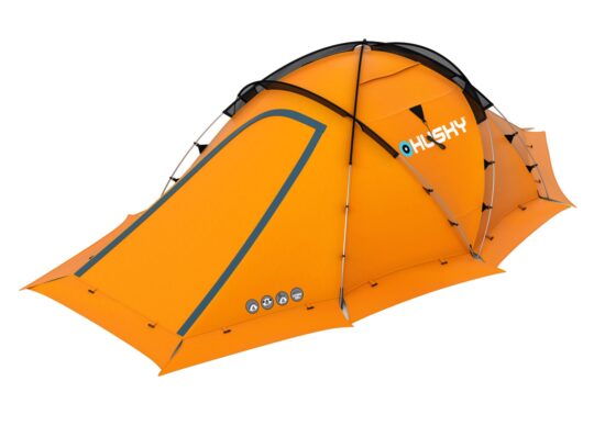 Husky Expediční stan pro 3 osoby Fighter 3-4 orange Velikost: OneSize