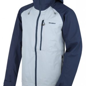 Husky Pánská hardshell bunda Nanook M dk. blue/lt. grey Velikost: XL 8592287002775