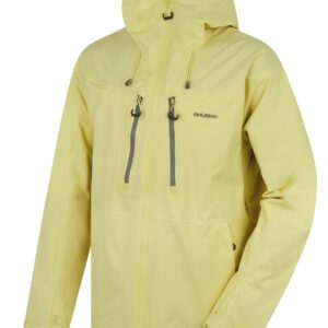 Husky Pánská hardshell bunda Nicker M light green Velikost: XXL