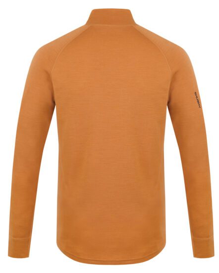 Husky Pánská merino mikina Aron Zip M mustard Velikost: L 8592287036404 - Obrázek 2