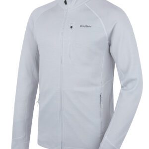 Husky Pánská mikina z merino vlny Alou M light grey Velikost: XXL