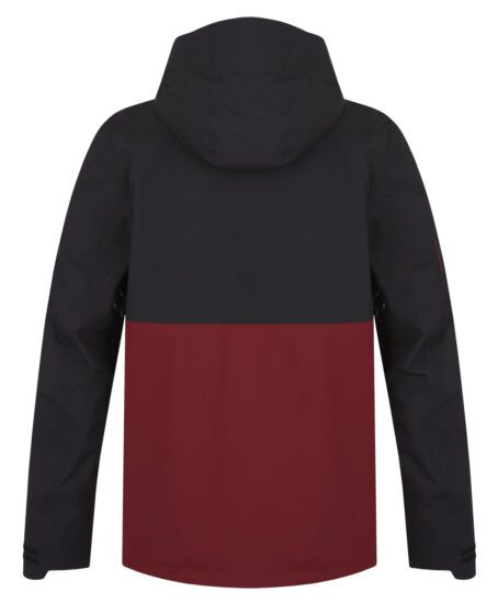 Husky Pánská outdoor bunda Nabbi M black/bordo Velikost: XXL - Obrázek 2