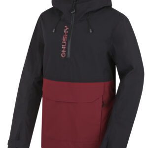 Husky Pánská outdoor bunda Nabbi M black/bordo Velikost: XXL