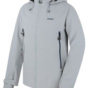 Husky Pánská outdoor bunda Nakron M lt. grey Velikost: XXL