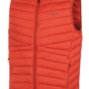 Husky Pánská péřová vesta Dresles M brick orange Velikost: M