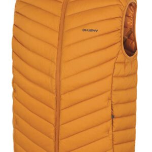Husky Pánská péřová vesta Dresles M mustard Velikost: L