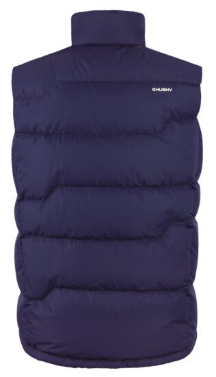 Husky Pánská péřová vesta na zip Deep M dark blue Velikost: L - Obrázek 2