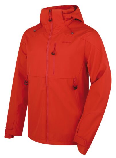 Husky Pánská softshell bunda Sauri M red Velikost: S