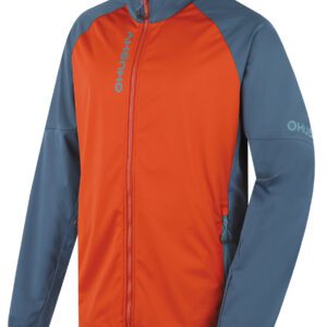 Husky Pánská softshell bunda Suli M turquoise/brown Velikost: M