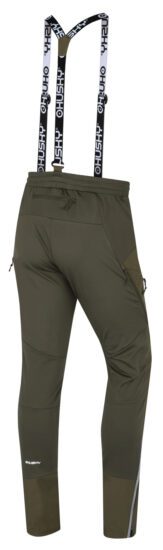 Husky Pánské outdoor kalhoty Kixees M dark khaki Velikost: XXL - Obrázek 2