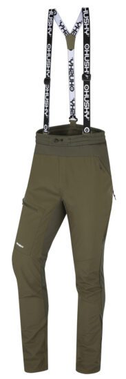 Husky Pánské outdoor kalhoty Kixees M dark khaki Velikost: XXL