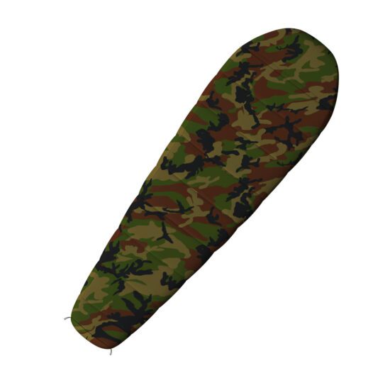 Husky Syntetický třísezónní dětský spacák Junior Army green Velikost: OneSize - Obrázek 2