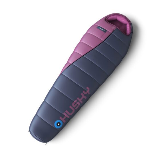 Husky Syntetický zimní dámský spacák Ladies Motion blue/pink Velikost: OneSize