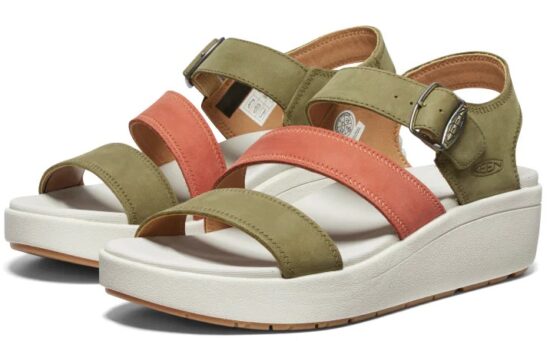 Keen ELLECITY BACKSTRAP WOMEN martini olive/baked clay Velikost: 38 - Obrázek 2