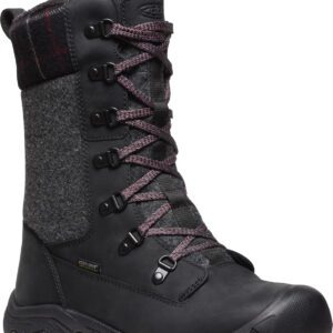 Keen GRETA TALL BOOT WP WOMEN black/black plaid Velikost: 37