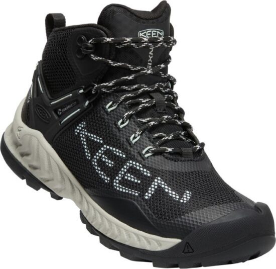 Keen NXIS EVO MID WP W BLACK/BLUE GLASS Velikost: 38