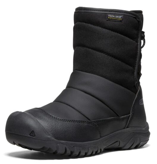 Keen PUFFRIDER WP YOUTH black/steel grey Velikost: 34 195208247316