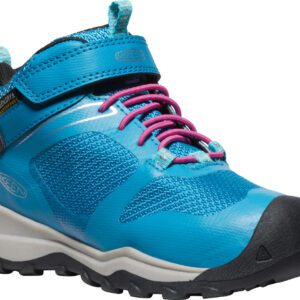 Keen WANDURO MID WP CHILDREN fjord blue/fuchsia purple Velikost: 25/26